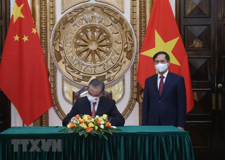 Bộ trưởng Bùi Thanh Sơn hội đàm với Bộ trưởng Trung Quốc Vương Nghị - 6