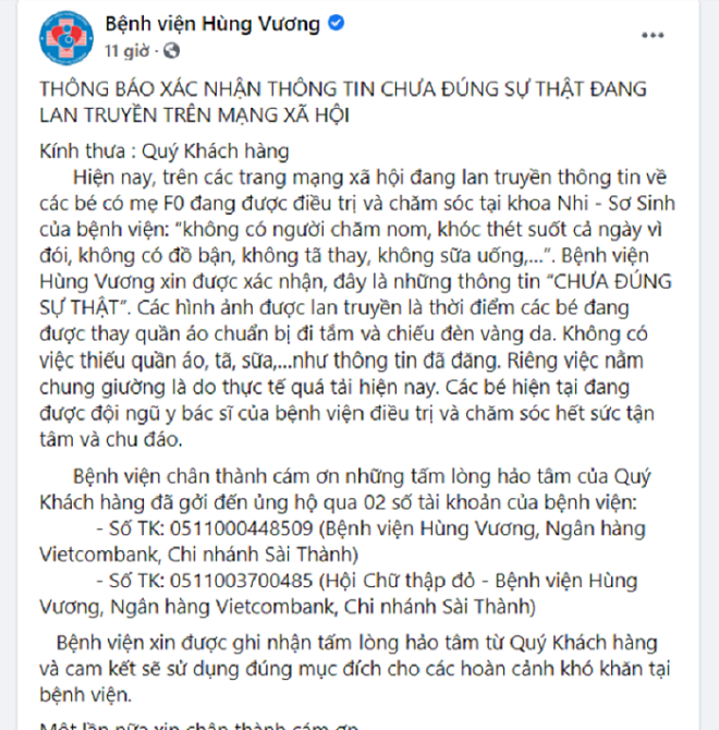 'Hàng trăm trẻ mồ côi vì COVID-19 không ai chăm sóc' là tin sai sự thật - 2