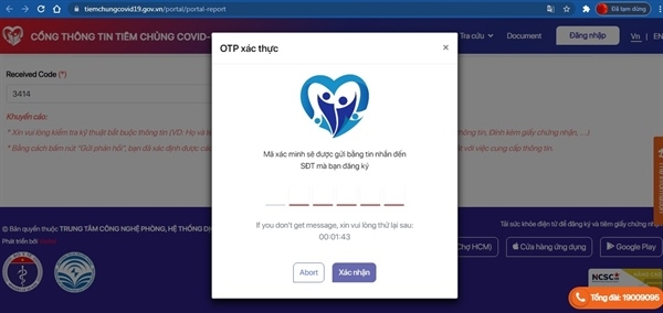 Làm gì khi tiêm vaccine COVID-19 nhưng Sổ sức khỏe điện tử chưa cập nhật? - 3