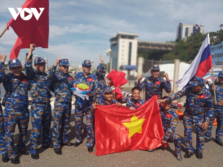 Gặp gỡ các tuyển thủ Hải quân giành Huy chương Bạc tại Army Games 2021 - 2