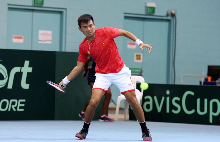 Tuyển Quần vợt Việt Nam thắng trận ra quân tại Davis Cup nhóm III - 1