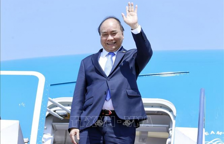 Chủ tịch nước Nguyễn Xuân Phúc lên đường thăm hữu nghị chính thức Cuba - 1