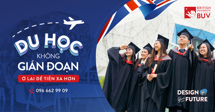 Tiếp tục giấc mơ du học cùng chương trình 'Du học không gián đoạn' tại BUV - 1