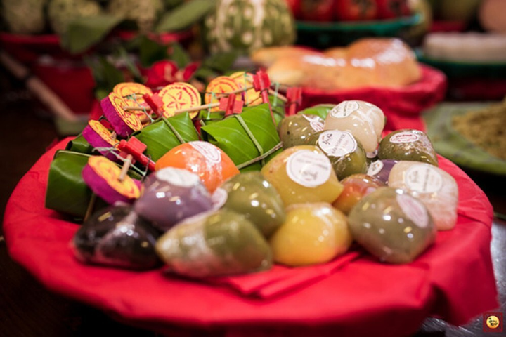 Bồi hồi nhớ mâm cỗ Trung thu xưa: Từ giò ốc đến bánh trái, giản dị mà ấm cúng - 3