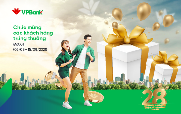 VPBank chúc mừng 28 khách hàng đầu tiên trúng thưởng các phần quà giá trị - 1