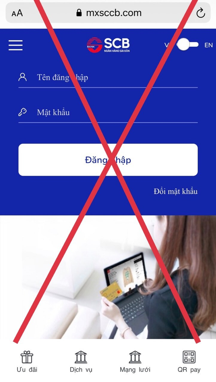 Mất gần 400 triệu đồng sau khi nhận được tin nhắn tài khoản ngân hàng bị khóa - 1