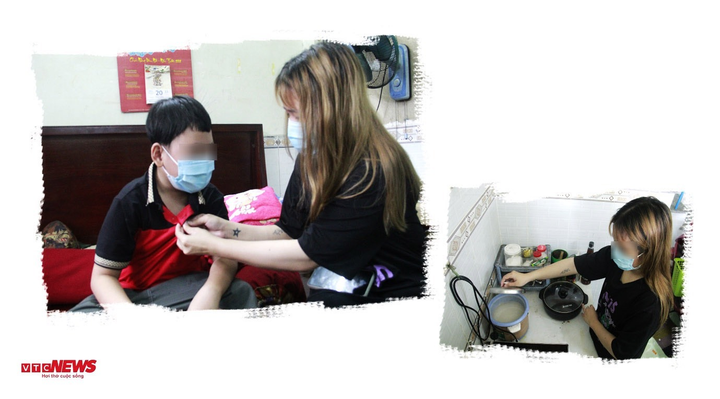 Hai chị em mồ côi do COVID-19: Chiếc bàn học thành bàn thờ cha mẹ - 4