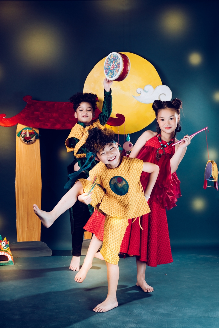 Cháu trai ca sĩ Ngọc Sơn hoá chú Cuội trong bộ ảnh đón Trung thu 2021 - 9