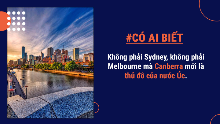 Có ai biết: Thủ đô của Úc ở đâu và lý do Úc chọn chuột túi làm biểu tượng là gì? - 2
