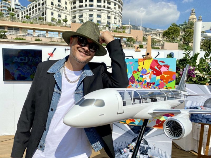 Huyền thoại graffiti Cyril Kongo thiết kế cabin đặc biệt cho dòng máy bay Airbus - 3