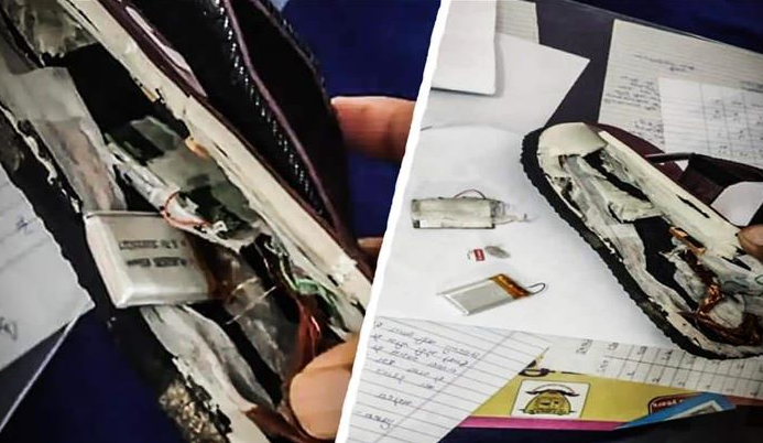 Giấu thiết bị Bluetooth vào đế dép để gian lận trong kỳ thi tuyển giáo viên - 1