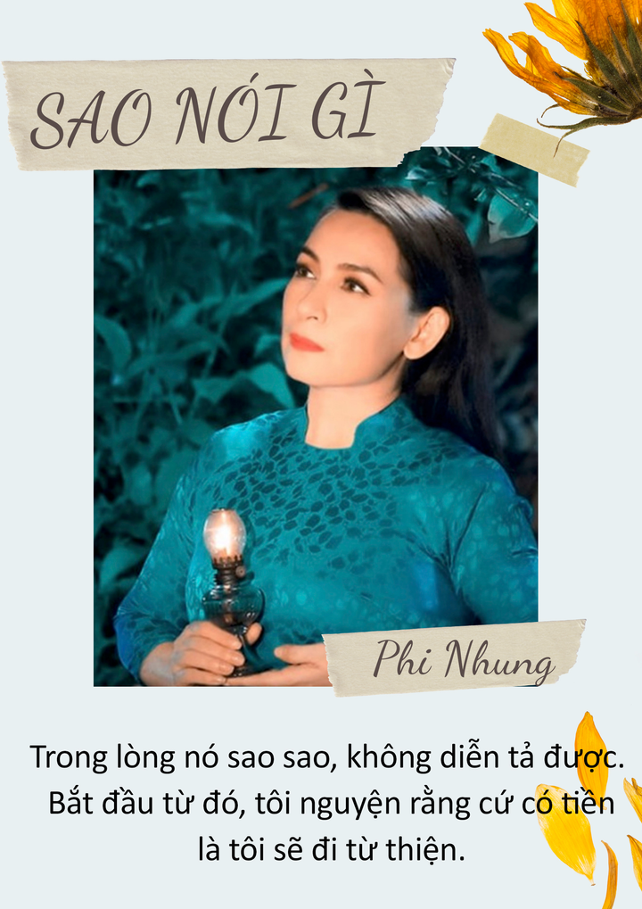 Sao nói gì: Hạnh phúc vì làm từ thiện và lời trấn an đầy xót xa của Phi Nhung - 1