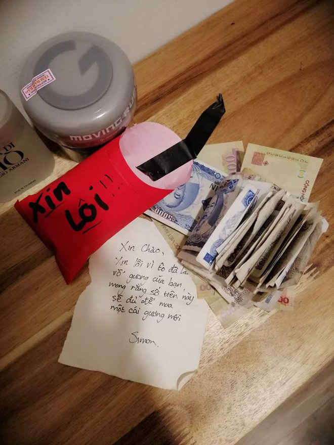 Thấy xe bỗng được dán bao lì xì kèm xấp tiền lẻ, ‘tâm thư’ bên trong gây bất ngờ - 2