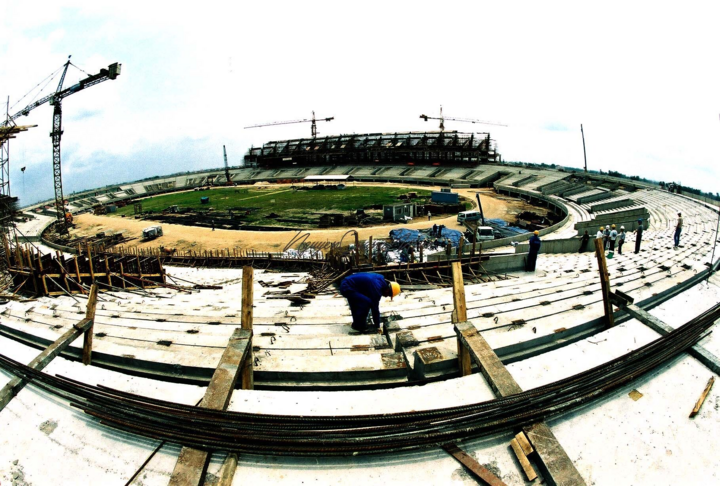 Ảnh hiếm: Sân Mỹ Đình thời đang xây dựng 20 năm trước - 2