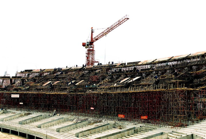 Ảnh hiếm: Sân Mỹ Đình thời đang xây dựng 20 năm trước - 4