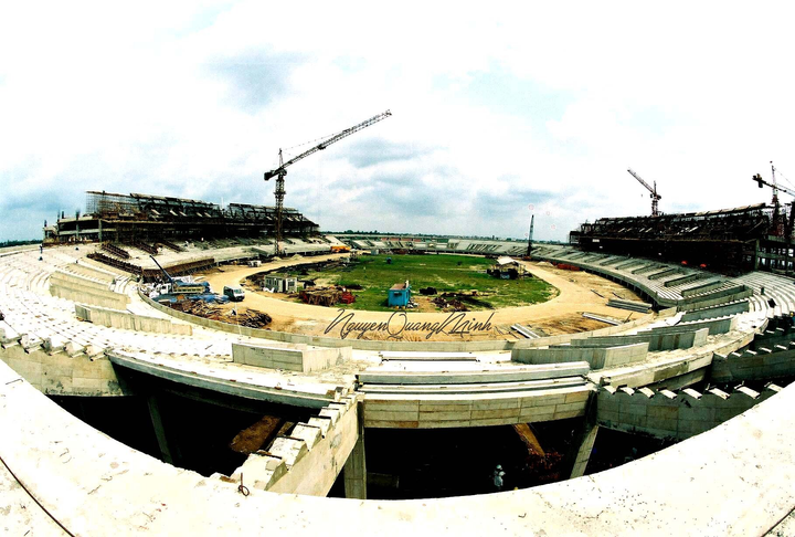 Ảnh hiếm: Sân Mỹ Đình thời đang xây dựng 20 năm trước - 1