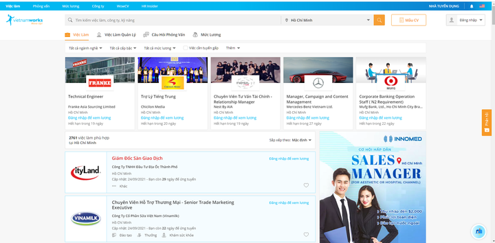 VietnamWorks.com: Trang tuyển dụng uy tín hàng đầu Việt Nam - 2