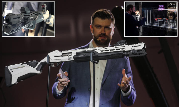 Thiết kế súng không tưởng của Nga: Có thể quay video và kết nối với iPhone - 1