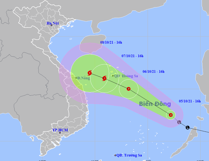 Áp thấp nhiệt đới hình thành trên Biển Đông, khả năng mạnh thành bão - 1