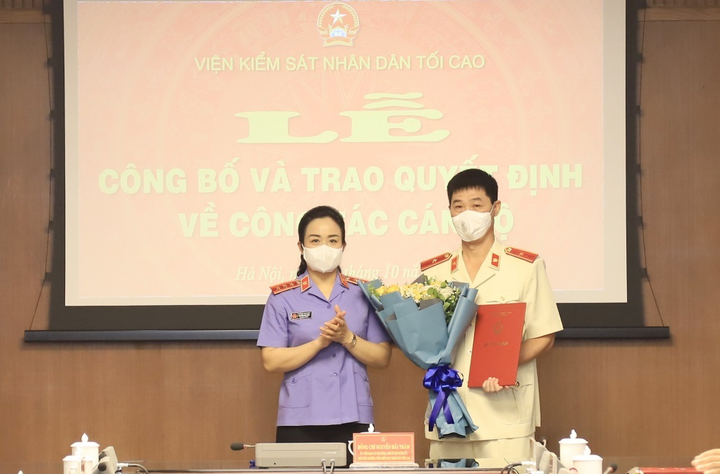 Viện Kiểm sát nhân dân tối cao bổ nhiệm Vụ trưởng Vụ Thi đua - Khen thưởng - 1