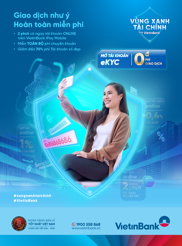 Giao dịch thông minh với các gói tài khoản '0 phí' của VietinBank - 1