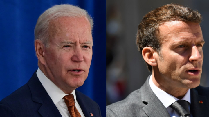 Ông Macron sẽ giáp mặt Biden sau căng thẳng tàu ngầm - 1