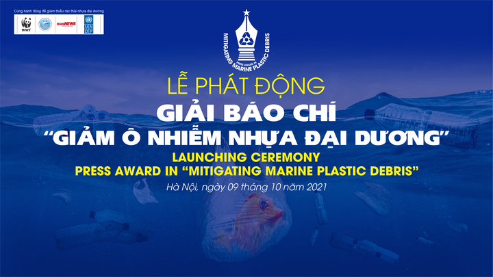 VTC News phát động Giải Báo chí 'Giảm ô nhiễm nhựa đại dương' năm 2021 - 1