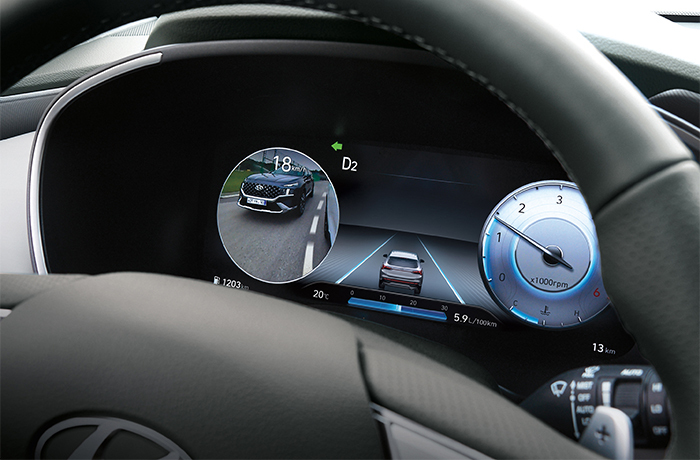 'Soi' hệ thống Smartsense trên Hyundai Santa Fe 2021 - 3