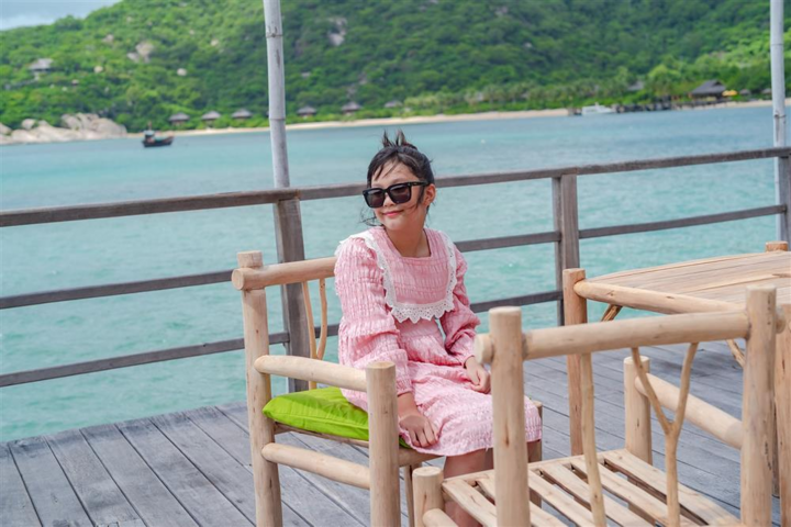 Con gái 10 tuổi của MC Diệp Chi - 1