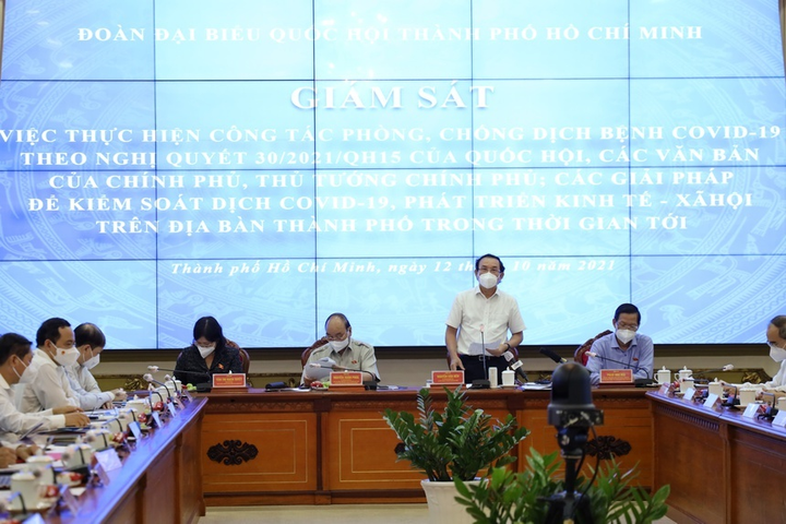 Bí thư Nguyễn Văn Nên: Dù tình hình tốt lên, nhưng nỗi lo vẫn còn nặng trĩu - 1