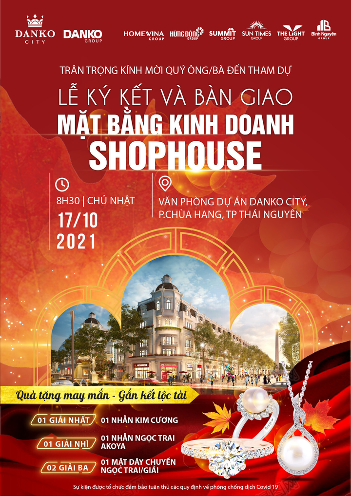 Thái Nguyên: Các thương hiệu rộn ràng chuẩn bị nhận mặt bằng shophouse - 1