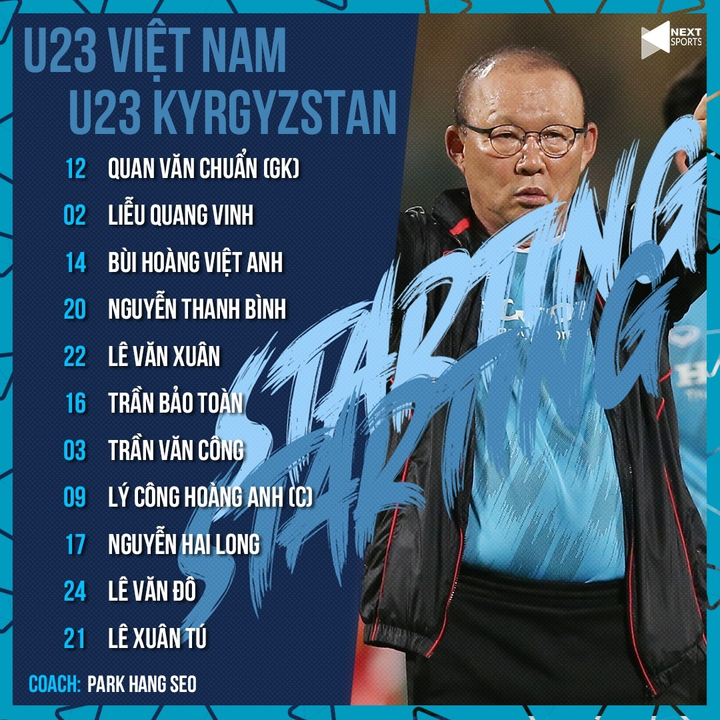 Trực tiếp bóng đá U23 Việt Nam 3-0 U23 Kyrgyzstan: Văn Đạt lập cú đúp - 1