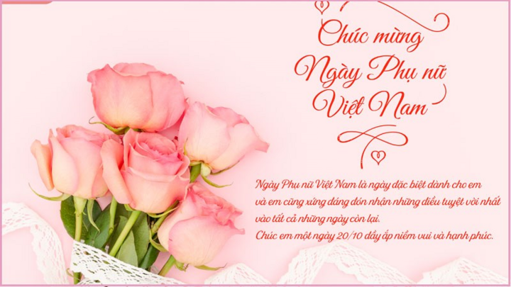 Lời chúc 20/10 ý nghĩa dành cho người yêu - 1
