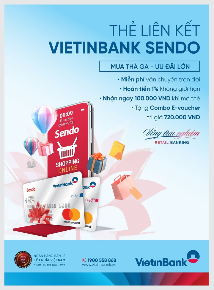 Freeship trọn đời - Săn deal cực đã trên Sendo cùng VietinBank - 1