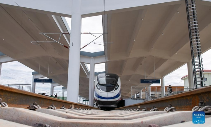 Ảnh: Bên trong đoàn tàu cao tốc 'Triệu Voi' Lào vừa tiếp nhận từ Trung Quốc - 5