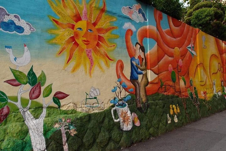 Nếu đến Hàn Quốc, nhất định phải ghé thăm những ngôi làng bích họa độc đáo này - 2