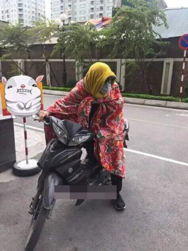 Miền Bắc trở rét, dân tình lại có dịp cười xỉu với các kiểu giữ ấm lạ đời - 1