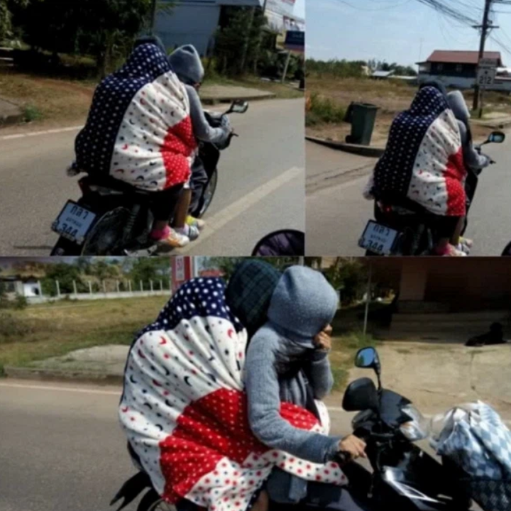 Miền Bắc trở rét, dân tình lại có dịp cười xỉu với các kiểu giữ ấm lạ đời - 2