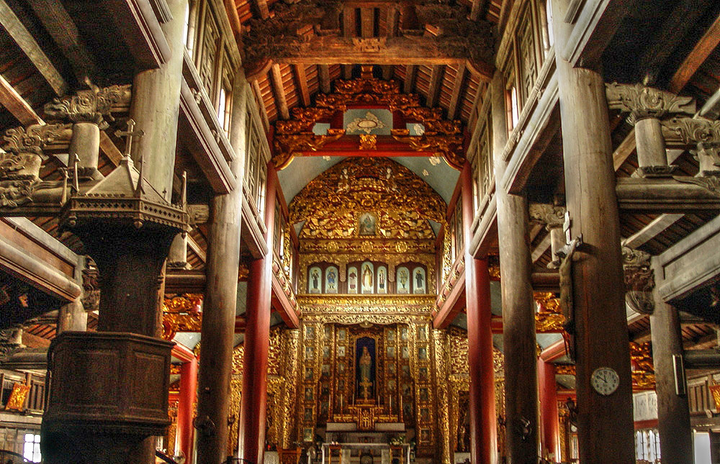 Đất Việt xưa: Nhà thờ duy nhất Việt Nam có kiến trúc giao thoa đình chùa độc đáo - 2