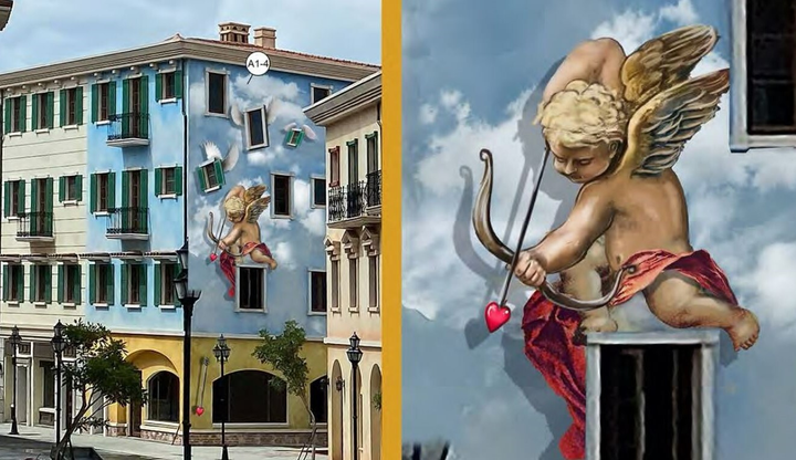 Tuyệt phẩm mới trên những bức tường ở 'thị trấn Địa Trung Hải' Nam Phú Quốc - 2