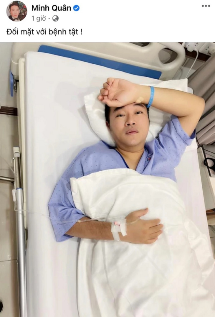 Ca sĩ Minh Quân phải phẫu thuật cắt bỏ 80% dạ dày - 1
