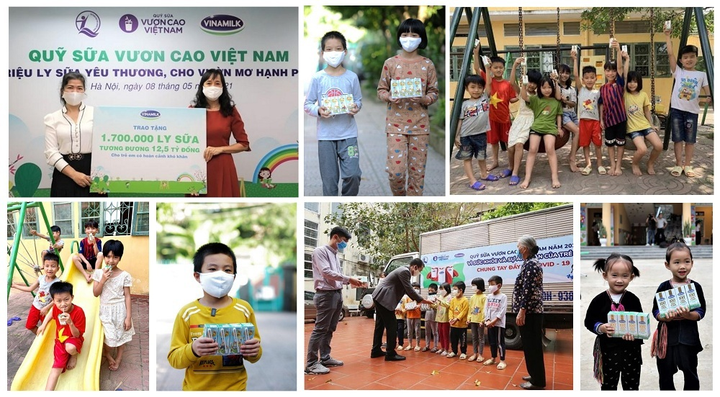 Vinamilk hỗ trợ trẻ em có hoàn cảnh khó khăn, bị ảnh hưởng bởi dịch COVID-19 - 5