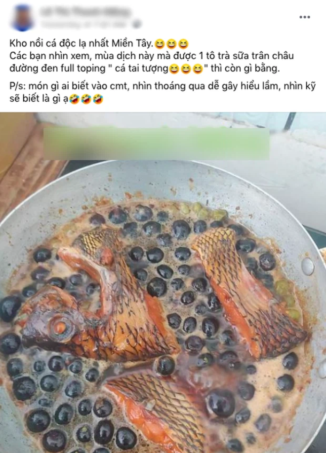 Cá kho ‘trân châu đường đen’ khiến hội trà sữa khóc thét, ai tinh ý thì bật cười - 1