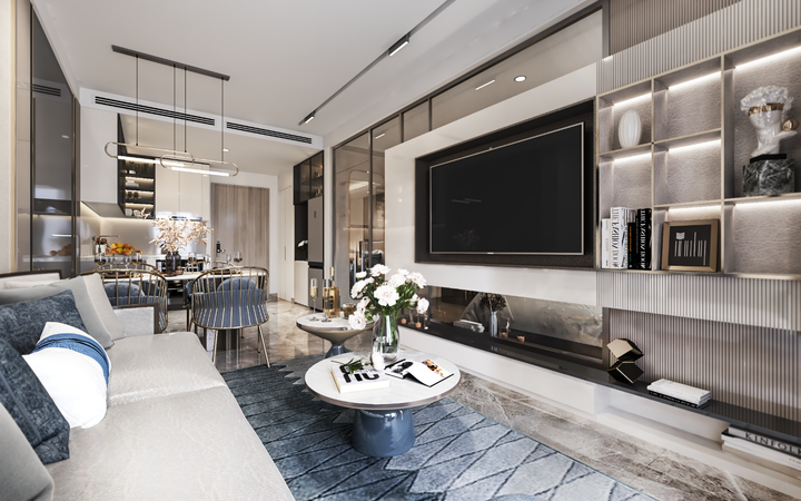 Bên trong không gian căn hộ đậm chất nghỉ dưỡng Asiana Đà Nẵng - 4