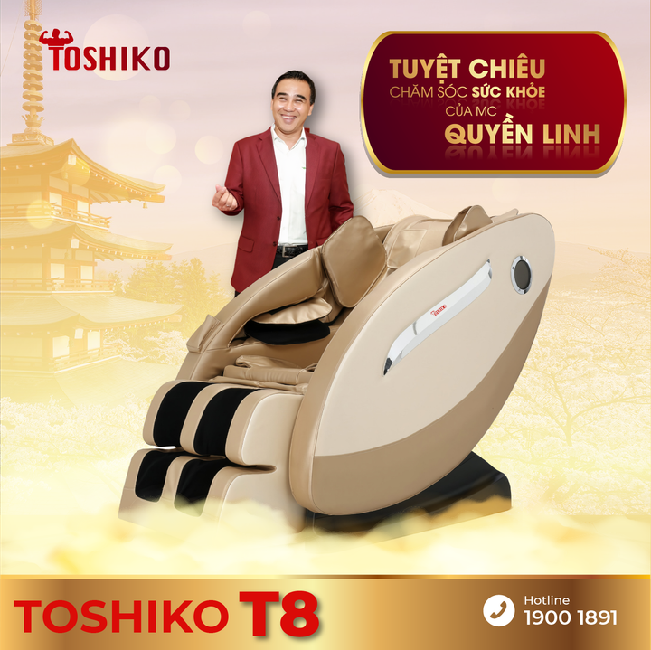 Ghế massage Toshiko: Tặng bố mẹ một tuổi già hạnh phúc và trọn vẹn - 2
