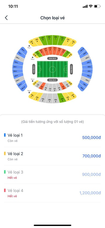 Vé đẹp nhất trận Việt Nam - Nhật Bản được bán hết sau 5 phút - 2