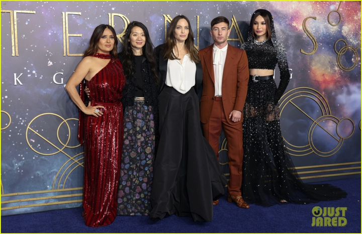 Ảnh: 5 con của Angelina Jolie mặc đẹp, cùng mẹ dự công chiếu phim - 4