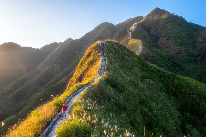 Vi vu miền biên viễn cuối thu, ngắm cỏ lau mọc trắng đồi đẹp như tranh vẽ - 4