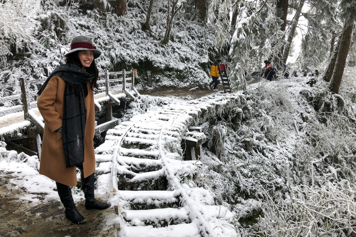 Điểm ‘sống ảo’ ở Đài Loan dành cho hội mê tuyết, phủ sắc trắng tựa tiên cảnh - 5