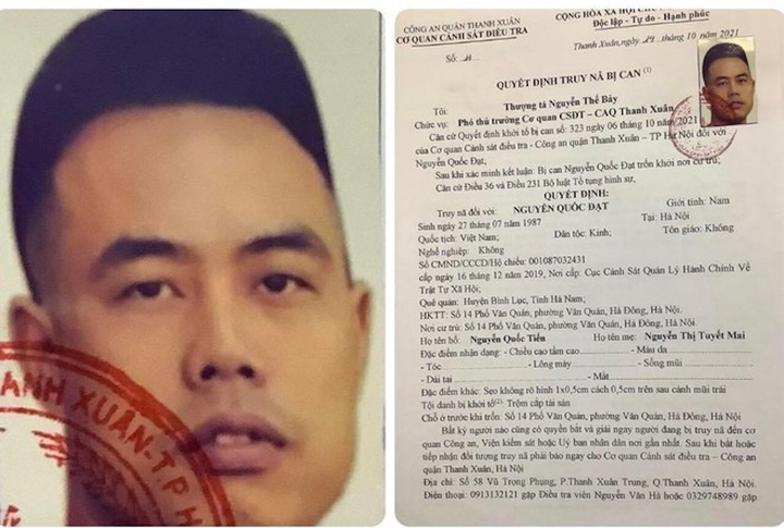 Công an Hà Nội truy nã kẻ trộm 4 xe máy trong đêm - 1